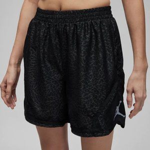 NWT New Women's Nike Air Jordan Sport Diamond Basketball Shorts XL Black